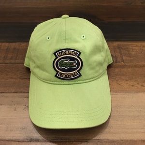 Supreme Lacoste L!VE Tennis dad hat